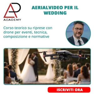 CORSO DI AERIALVIDEO PER IL WEDDING
