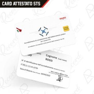 Card attestato STS