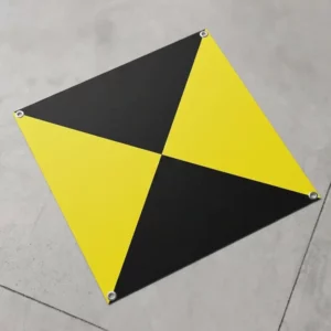 Target GCP 60x60cm in PVC per Rilievi Fotogrammetrici