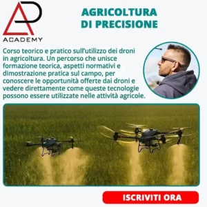 Corso agricoltura di precisione con droni - Parte teorica e pratica